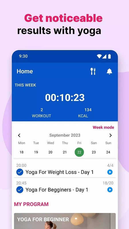 Daily Yoga For Beginners APK - screenshot 4