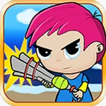Doodle adventure shooting: Notepad wars app icon