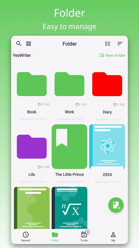 YesWriter APK - screenshot 3