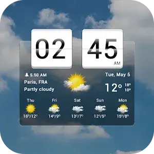Sense Flip Clock &amp; Weather app icon