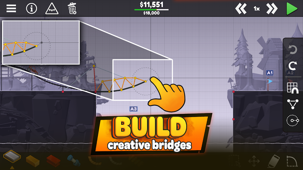 Poly Bridge - screenshot 9