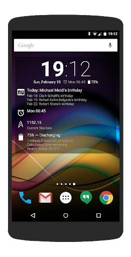 Chronus Information Widgets - screenshot 4