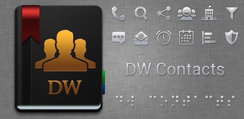 DW Contacts &amp; Phone &amp; SMS APK app icon
