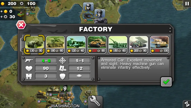 Glory of Generals -World War 2 - screenshot 2