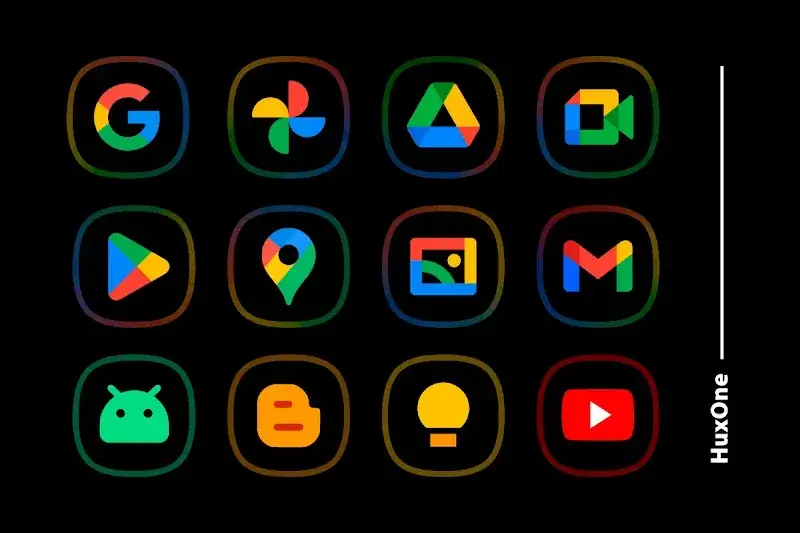 HuxOne Dark - Icon Pack - screenshot 2