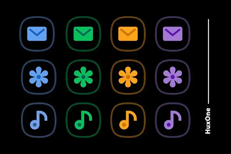 HuxOne Dark - Icon Pack - screenshot 4