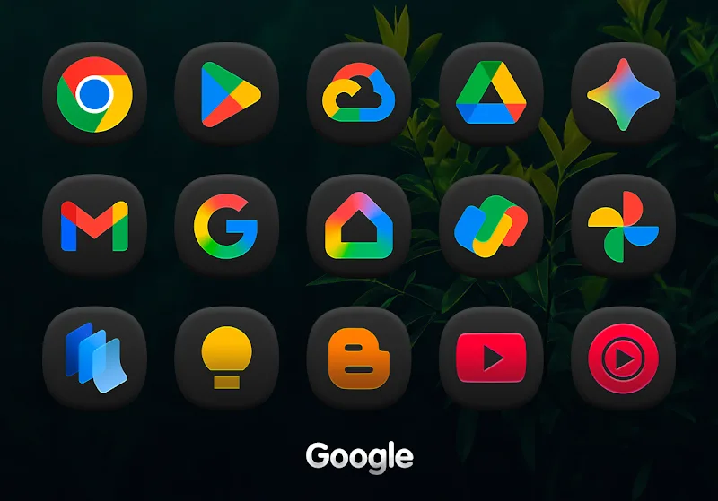 OneDark 3D - Icon Pack - screenshot 3