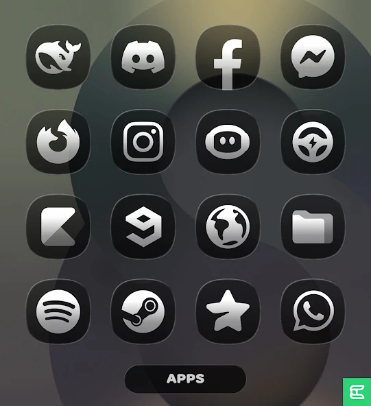 OnePro Dark Icon Pack - screenshot 3