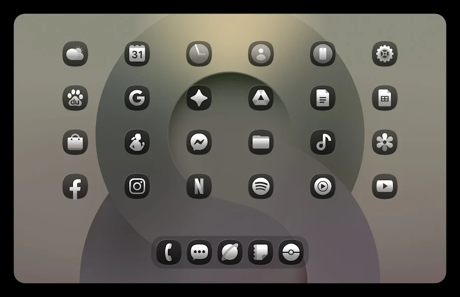 OnePro Dark Icon Pack - screenshot 8