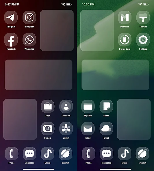OneGlass 8 Icon Pack - screenshot 1