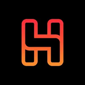 Horux Black Icon Pack app icon