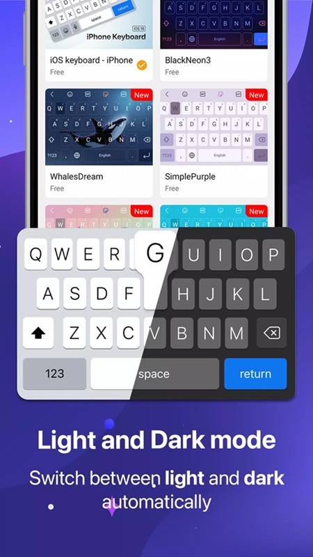 Keyboard OS 18 APK - screenshot 3
