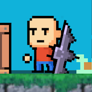 Whatgun pixel survivor offline app icon