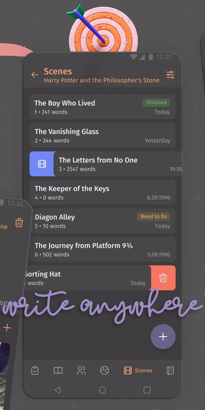 Fabula. Story Planner APK - screenshot 1