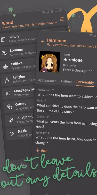 Fabula. Story Planner APK - screenshot 2