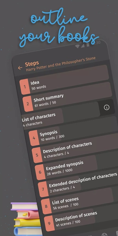 Fabula. Story Planner APK - screenshot 3