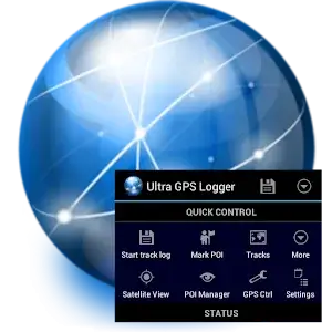Ultra GPS Logger app icon
