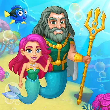 Aquarium Farm -fish town, Mermaid love story shark