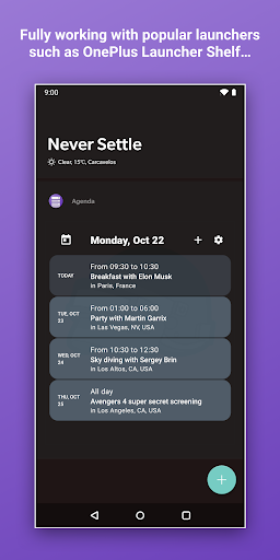 Calendar Widget Agenda Planner - screenshot 5