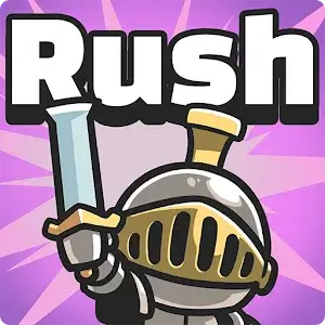 Rush! Knights  Idle RPG app icon