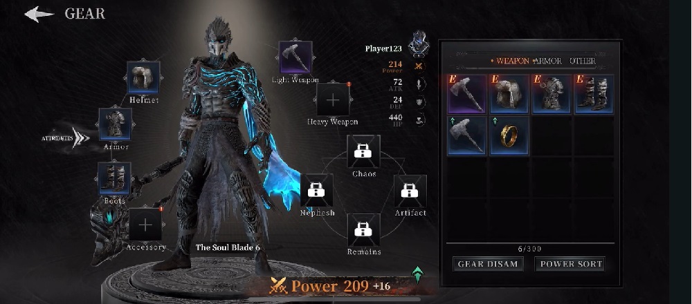 Blade of God X Orisols APK - screenshot 3