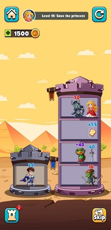Hero Tower Wars APK - screenshot 2