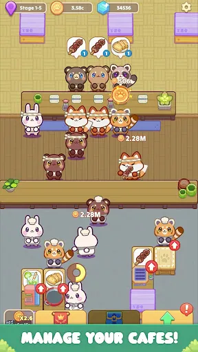 Cozy Cafe Animal Restaurant APK 1.17.1 for Android - screenshot 1