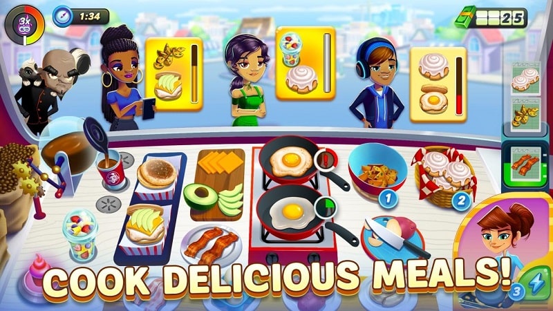 Diner DASH Adventures app icon
