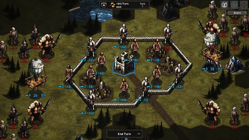 Lorhaven Cursed War - screenshot 1