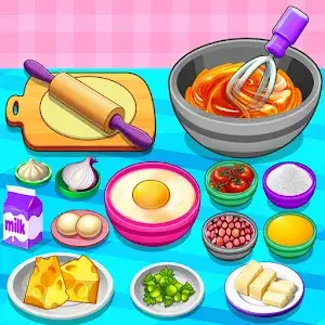 Kitchen Set Chef Cooking Games app icon