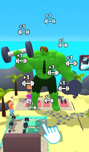 Roblock Gym Clicker Tap Hero APK 1.3.6 for Android - screenshot 3
