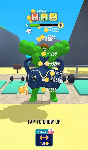 Roblock Gym Clicker Tap Hero APK 1.3.6 for Android - screenshot 5