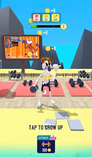 Roblock Gym Clicker Tap Hero APK 1.3.6 for Android - screenshot 6