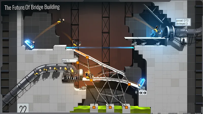 Bridge Constructor Portal - screenshot 2