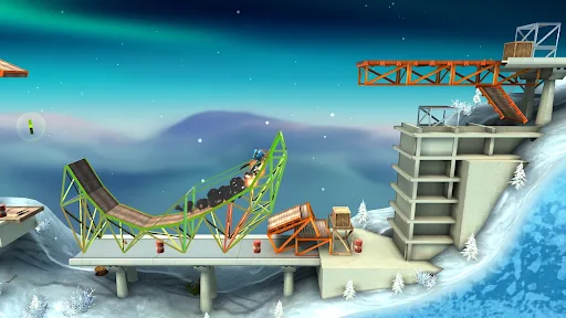 Bridge Constructor Stunts APK 5.0 (Full Game) for Android - screenshot 6