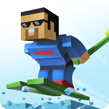 Crossy Snow: Avalanche! app icon