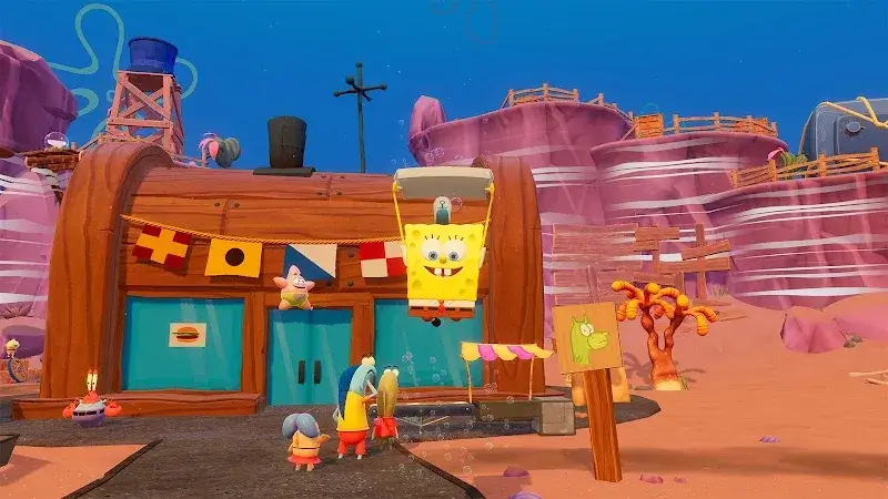 SpongeBob - The Cosmic Shake - screenshot 1