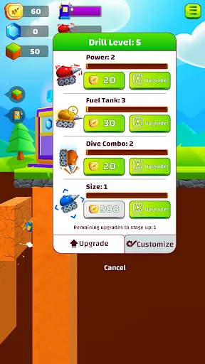 Ground Digger 2.8.0 APK + MOD [No Ads] for Android - screenshot 4