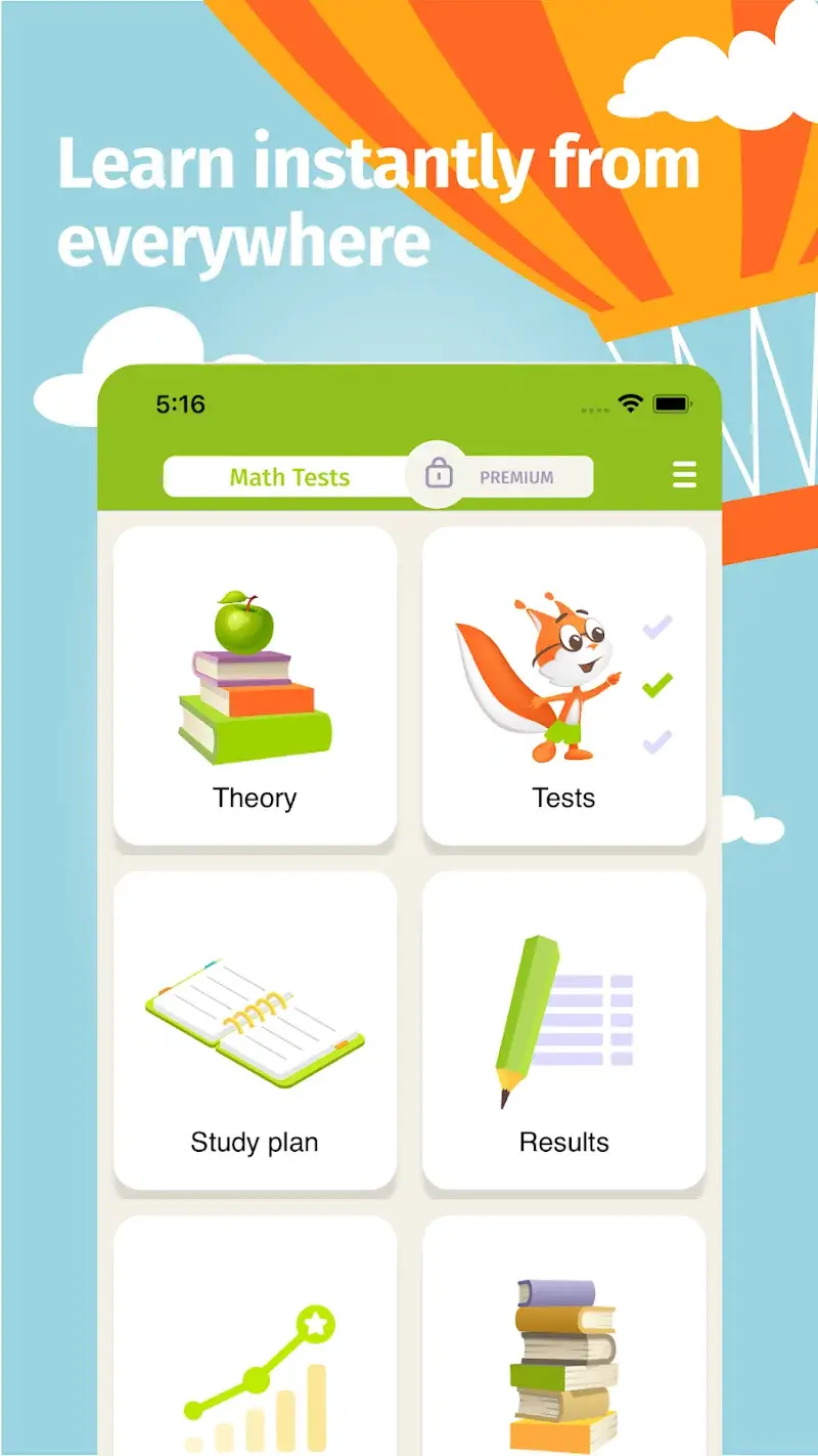 Math Tests - screenshot 1