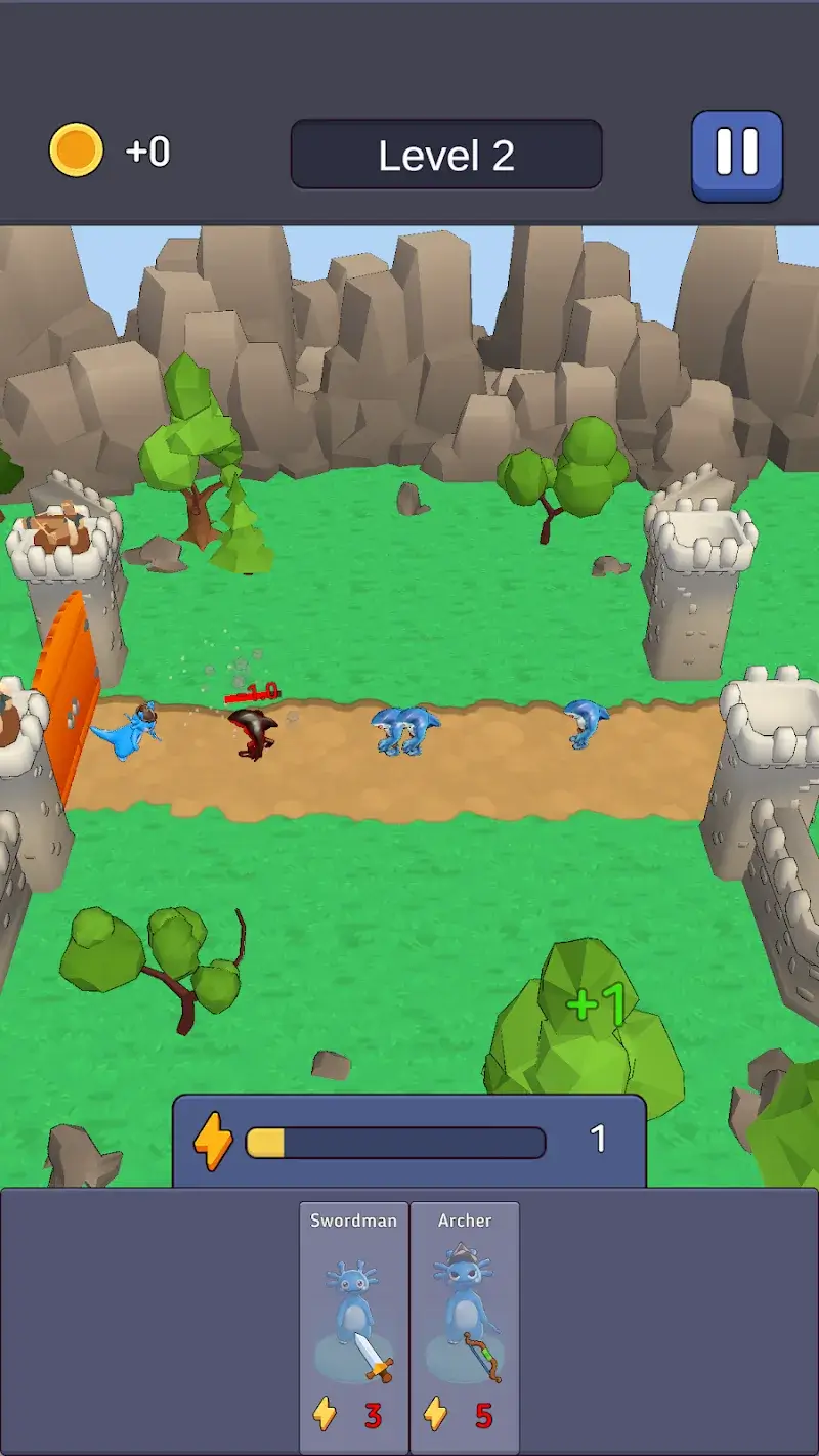 Axolotl Idler Tower Defense - screenshot 4