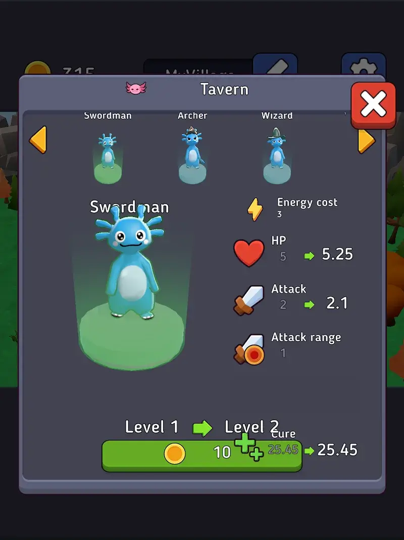 Axolotl Idler Tower Defense - screenshot 6