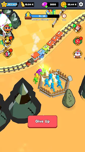 Train Tycoon Idle Defense - screenshot 4
