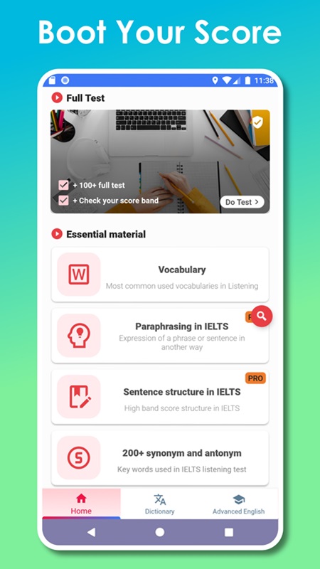 IELTS Listening APK - screenshot 5