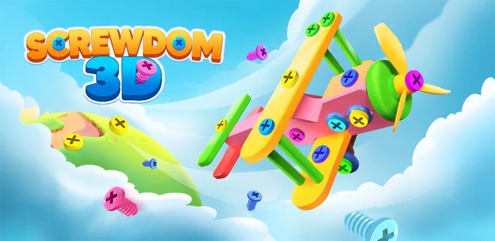 Screwdom 3D APK app icon