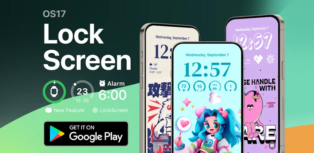 iLock - Lock Screen OS 17 - app icon