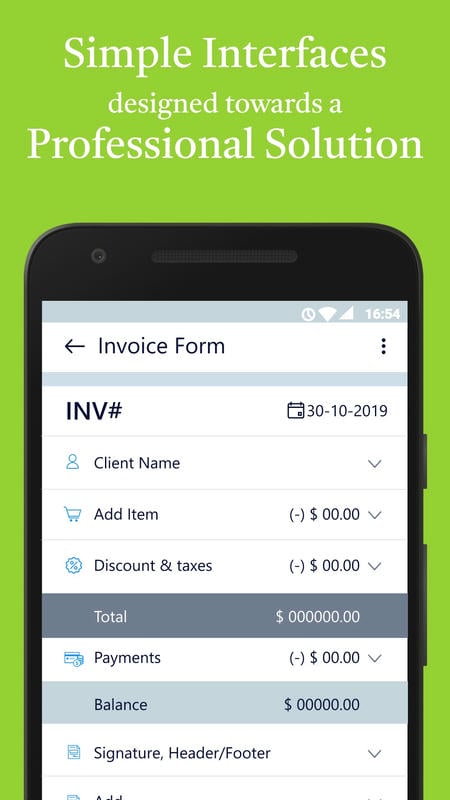 Simple Invoice Manager APK - screenshot 3