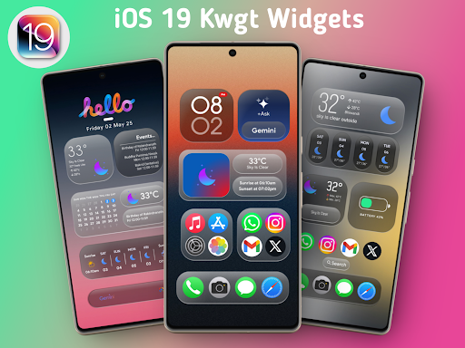 iOS 19 Kwgt - screenshot 5