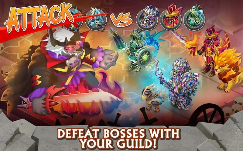 Knights &amp; Dragons Action RPG APK - screenshot 1