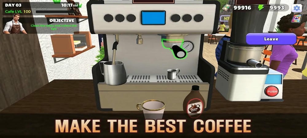 My Cafe Simulator app icon