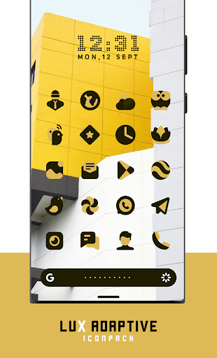 LuX Adaptive Icon pack - screenshot 2